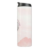 dankbar, Sie Mama anzurufen | Gestaltbarer Thermos Thermosbecher (Nach rechts gedreht)