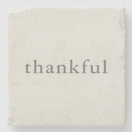 dankbar steinuntersetzer (Vorderseite)