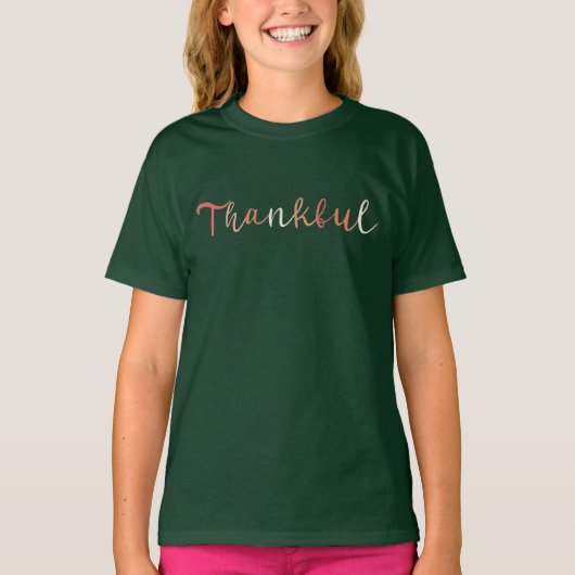 dankbar T-Shirt (Vorderseite)