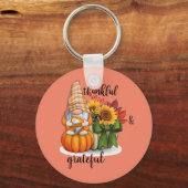 Dankbar und dankbar schlüsselanhänger (Vorderseite)