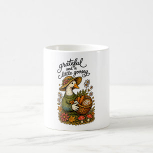 Dankbar und ein bisschen gänsig - Thanksgiving-Des Kaffeetasse