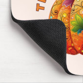 Dankbar und gesegnet Autumn Pumpkin Mousepad (Ecke)