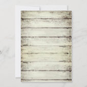 Dankbar und gesegnet Erntedank Dinner Einladung (Rückseite)