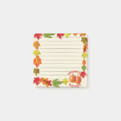 Dankbar und gesegnet Post-it-Note Post-it Klebezettel (Vorderseite)