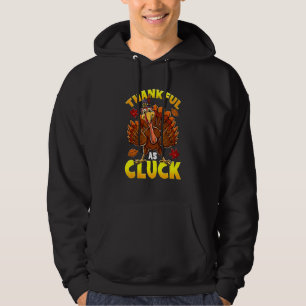 Dankbar wie ein Huhn  Erntedankfest Pilger Truthah Hoodie