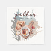 Dankbare Ansammlung Serviette (Vorderseite)