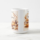 Dankbare Ansammlungen: Festivals Erntedank Tasse (Mittel)