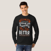 Dankbare Bonus-Mama Stepmutter Stepmutter für Daug T-Shirt (Vorne ganz)
