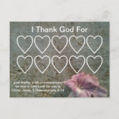 Dankbare Christliche Karten (Vorderseite)