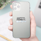 Dankbare dankbare Lektion Planned - Funny Teacher Aufkleber (Telefon)