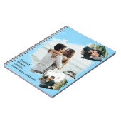 Dankbare Dankbarkeit gesegnet Foto Notebook Notizblock (Linke Seite)