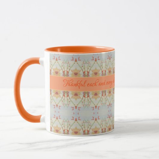 Dankbare Designer Coffee Tasse (Links)