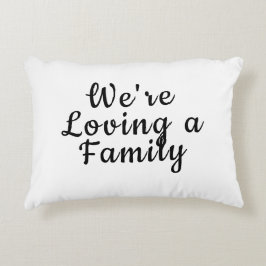 Dankbare familienfreundliche Akzente Kissen