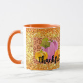 Dankbare Farbe für den Herbst Tasse (Links)