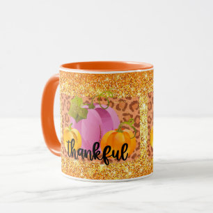 Dankbare Farbe für den Herbst Tasse