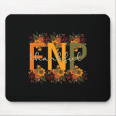 Dankbare FNP Erntedank Family Nurse Practitiontion Mousepad (Vorne)