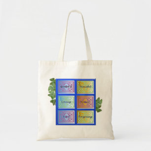 Dankbare friedliche Tasche