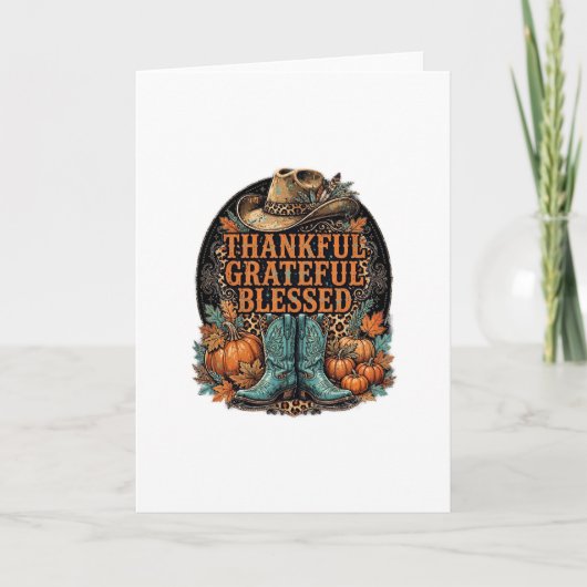 Dankbare Gesegnete Karte Geschenk für Sie (Vorderseite)
