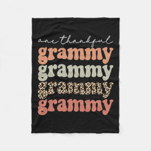 Dankbare Grammy Herbstbaum Herbstlaube Thanksgivi Fleecedecke