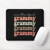 Dankbare Grammy Herbstbaum Herbstlaube Thanksgivi Mousepad (Mit Mouse)