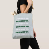 Dankbare grüne Kunst, Dankbarkeit, positive Tasche (Von Nahem)