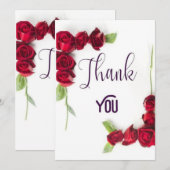 Dankbare Grüße: Dankeschön-Karte Dankeskarte (Vorne/Hinten)