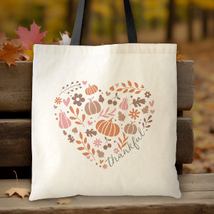 Dankbare Herbst-Herbst-Grafik Tragetasche