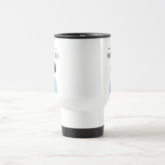 Dankbare Herzen: Custom Nurse Illustration Travel Reisebecher (Mittel)