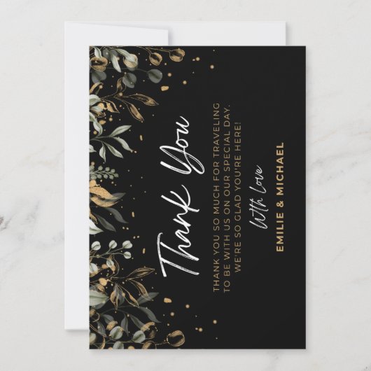 Dankbare Herzen, Forever Bound Dankeschön Karte (Vorderseite)