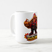 DANKBARE HERZEN, GLÜCKLICHE HEIME KAFFEETASSE (Vorderseite Links)
