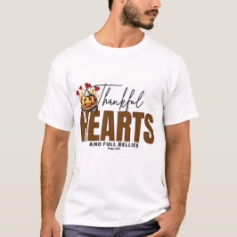 Dankbare Herzen und volle Bündnisse - Psalmen 34:8 T-Shirt