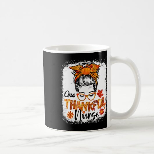 Dankbare Krankenschwester für Frauen Fall Erntedan Kaffeetasse (Rechts)