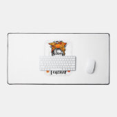 dankbare Lehrerin für Frauen fallen Erntedank chao Schreibtischunterlage (Tastatur & Maus)