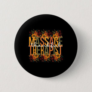 Dankbare Massage Therapist Erntedank Massage Th Button