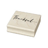 Dankbare moderne Handschrift Gummistempel (Stempel)