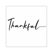 Dankbare moderne Handschrift Gummistempel (Prägung)