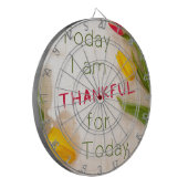 Dankbare Motivierend Zahlen Dartscheibe (Vorderseite Links)