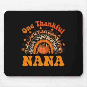 Dankbare Nana für Frauen Fall Erntedank Pumpkin Mousepad