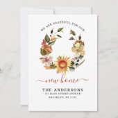 Dankbare neue Zuhause, die wir beim Herbstfallen v Ankündigung (Vorderseite)