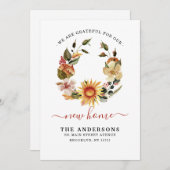 Dankbare neue Zuhause, die wir beim Herbstfallen v Ankündigung (Vorne/Hinten)