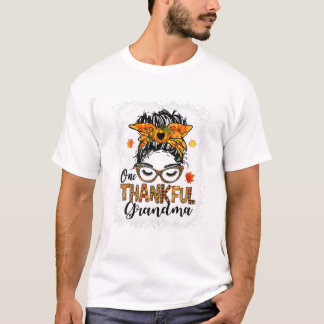 Dankbare Oma unordentlicher Dutt T-Shirt