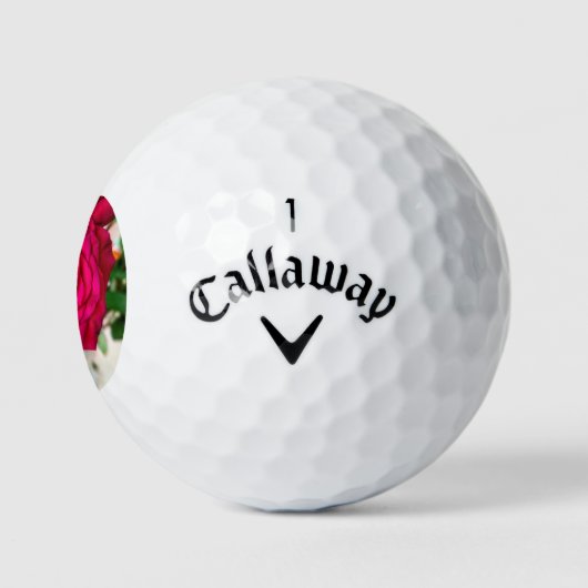dankbare Rose Golfball (Logo)