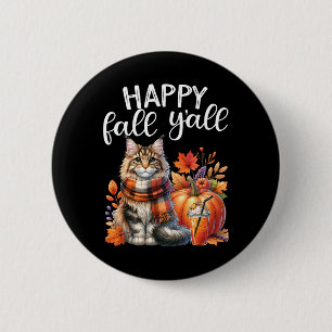 Dankbare Segensreiche Maine Coon Katzenliebhaber F Button