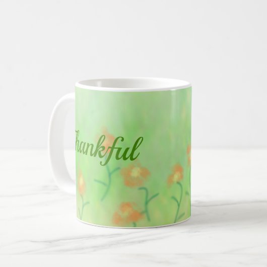 Dankbare Tasse (Vorderseite Links)