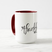 Dankbare Tasse (Vorderseite Links)