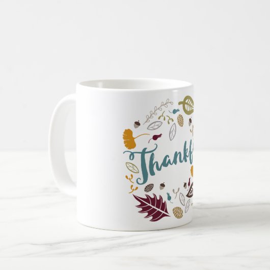 Dankbare Tasse (Vorderseite Links)