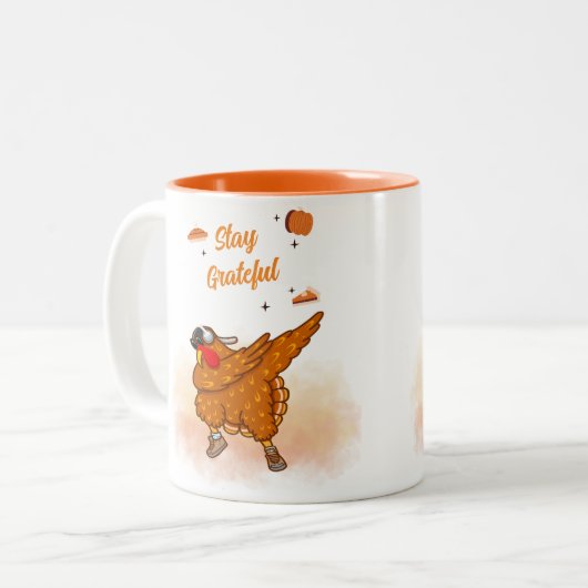 Dankbare Tasse bleibe (Vorderseite Links)