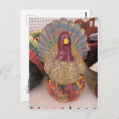 Dankbare Türkei Postkarte (Vorne/Hinten)