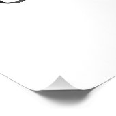 Dankbare Typografie Minimalistisch Poster (Ecke)