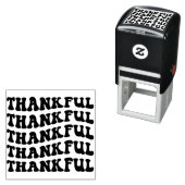 Dankbare Typografie  Permastempel (Beispiel)